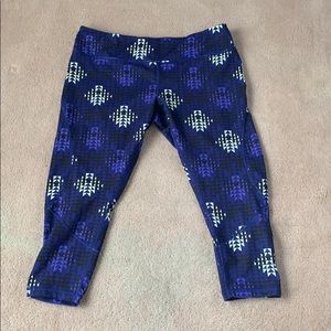 Zella cropped leggings in purple
